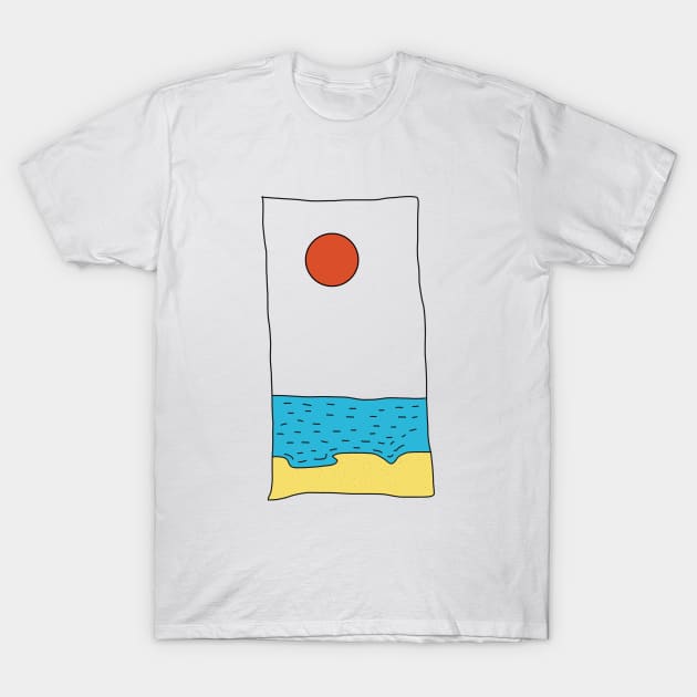 the sun above my world T-Shirt by Mashas01ar